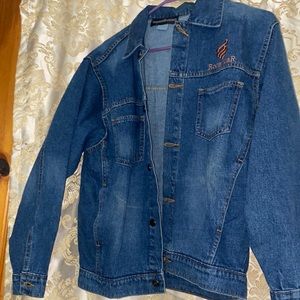 Jean jacket and jean pants set